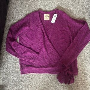 Hollister Tie Front Sweater